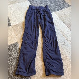 Lululemon Dance Studio Lined Pants- size 2